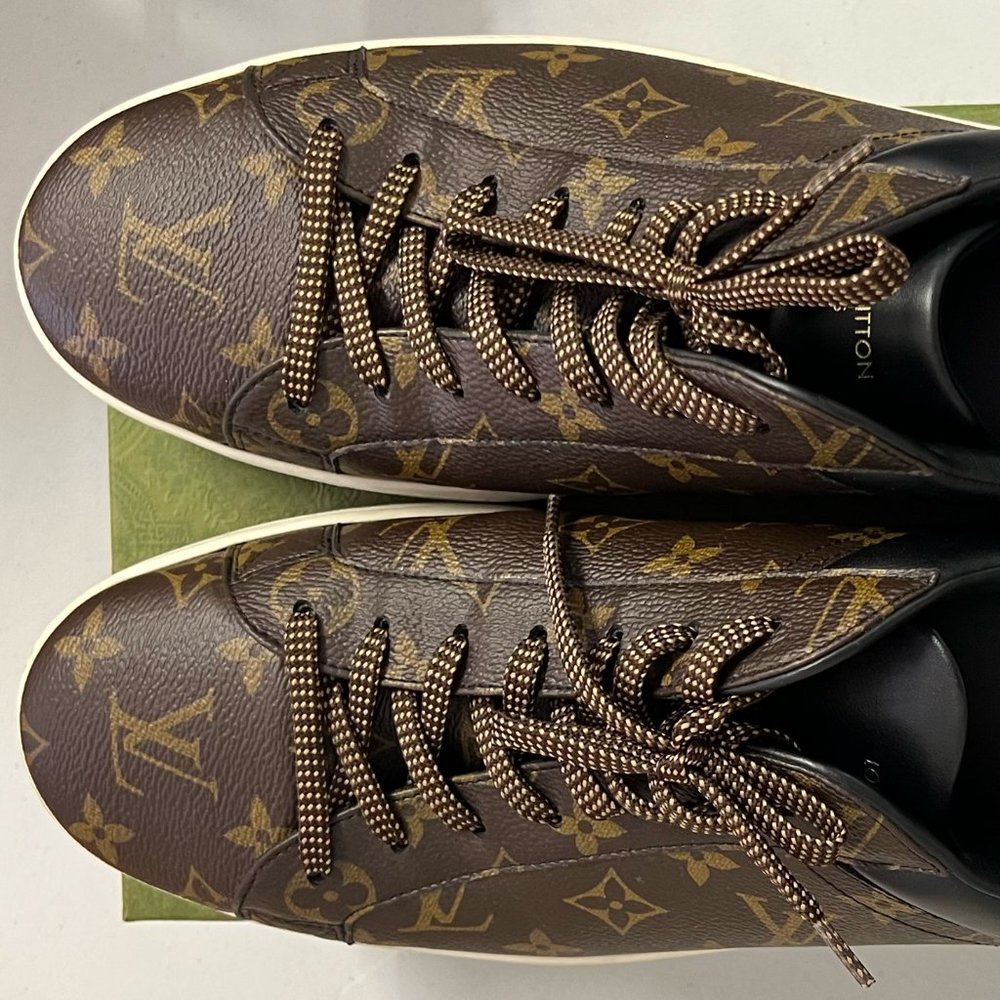 Louis Vuitton Brown LV Sneakers (never worn!)